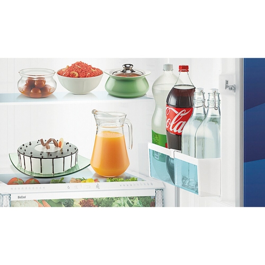 Liebherr 245 L 2 Star Frost Free Double Door Refrigerator, Grey Steel, TCPgsB2411
