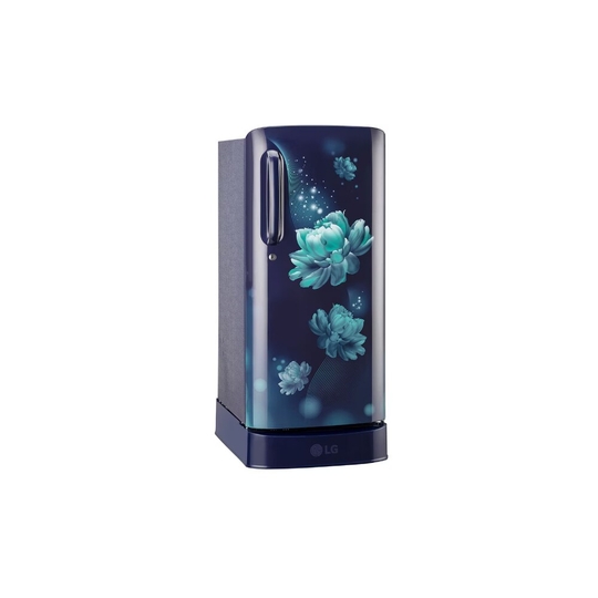 LG 185 L 3 Star Direct Cool Single Door Refrigerator, Blue Charm, GL-D201ABCD