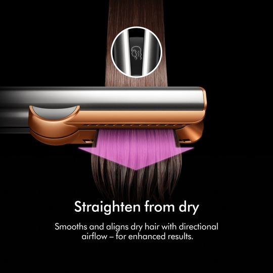 Dyson Airstrait Hair Straightner, Jasper Plum