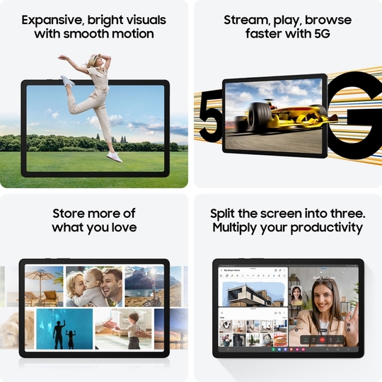 Samsung Galaxy 27.94 cm (11.0 inch) Wi-Fi (Only) Tablet 64 GB 4 GB Gray Tab A9+ X210NA(2023)