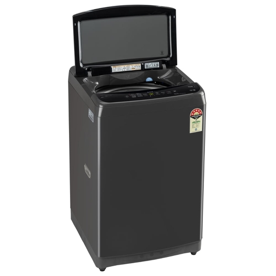 LG 9 Kg Top Loading Fully Automatic Washing Machine, T90V4MB1S, Middle Black