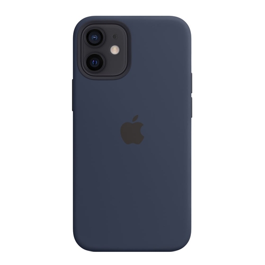Apple iPhone 12 mini Silicone Case with MagSafe - Deep Navy
