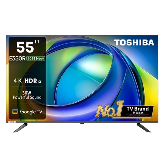 Toshiba 139.7 cm (55 Inch) 4K UHD TV, 55E350RP