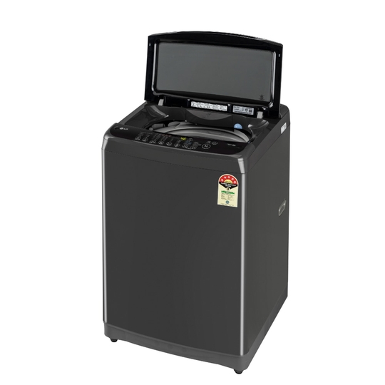LG 12 kg Fully Automatic Top Loading Washing Machine, T12SJMB1Z, Black