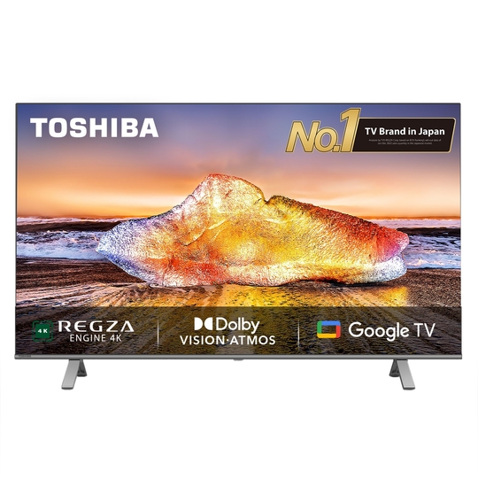 TOSHIBA 108 cm (43 inch) 4K Ultra HD Smart LED Google TV 43C350MP (Silver)