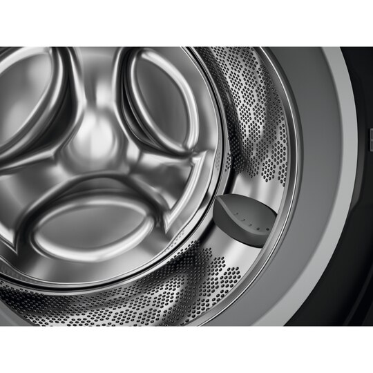 Electrolux 10 kg Front Load Fully Automatic Washing Machine, 1200 RPM, HygienicCare, EcoInverter motor, Quick cycles, Adjust Tempratures (EWF1024M3SB)