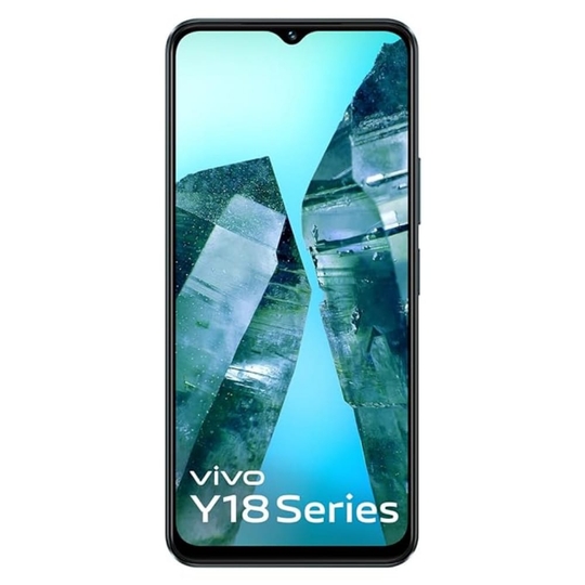 Vivo Y18 128 GB, 4 GB RAM, Space Black, Mobile Phone