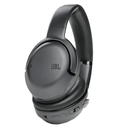 JBL Tour One, Upto 50 hrs of Playtime, True Adaptive Noise Cancelling Wireless Headphone with 4-mic Technology for Accurate and clear voice call, Hands-free Voice Control, Ambient Aware & TalkThru, Black