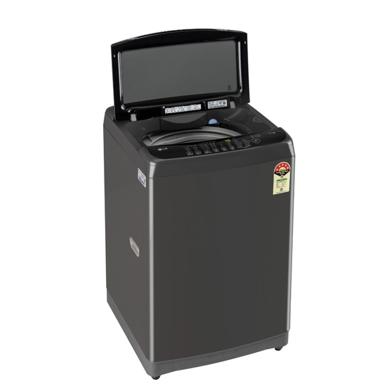 LG 12 kg Fully Automatic Top Loading Washing Machine, T12SJMB1Z, Black