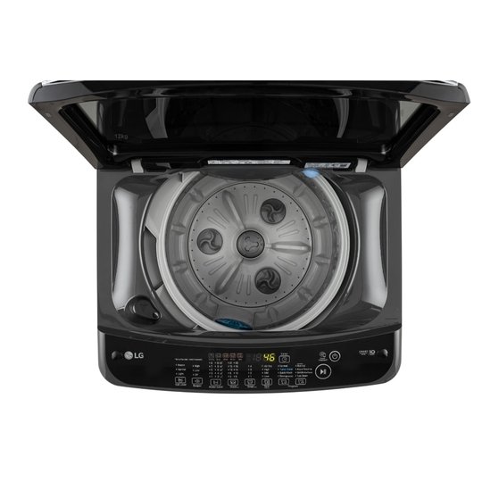 LG 12 kg Fully Automatic Top Loading Washing Machine, T12SJMB1Z, Black