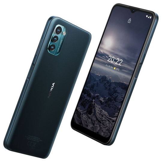 Nokia G21 128 GB, 6 GB RAM, Nordic Blue, Mobile Phone