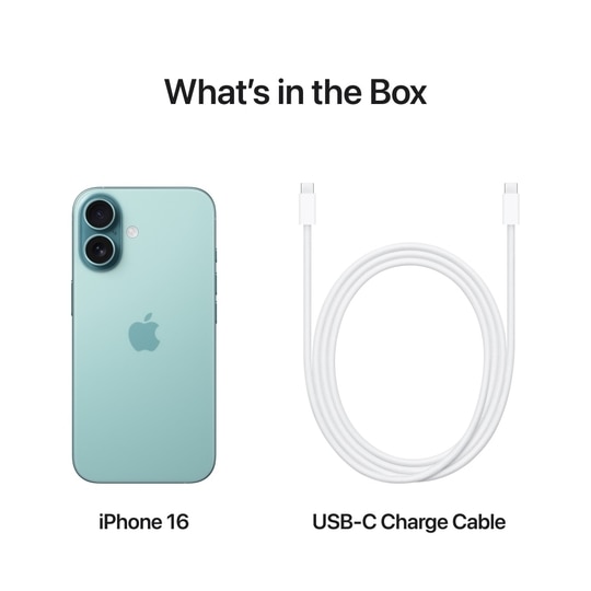Apple iPhone 16 128 GB, Teal