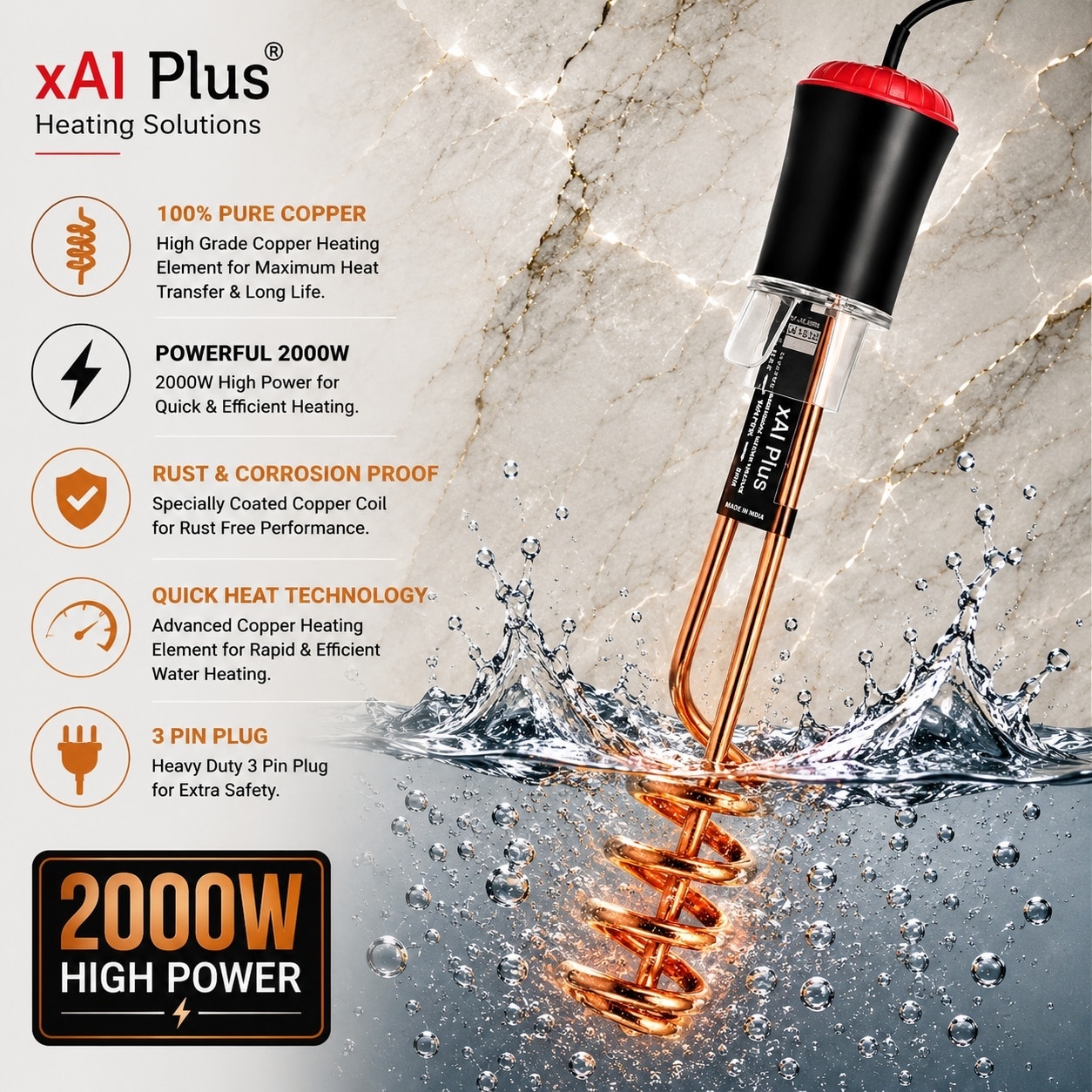 Indian Rods Instant immersion heater rod latest price in india with comparison ...