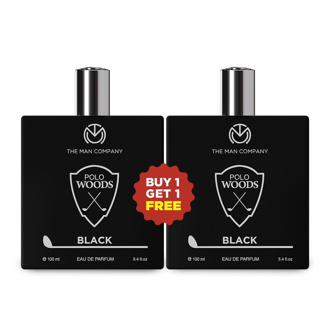 The Man Company Polo Woods Black EDP 100ml (Buy 1 Get 1) - Image 3