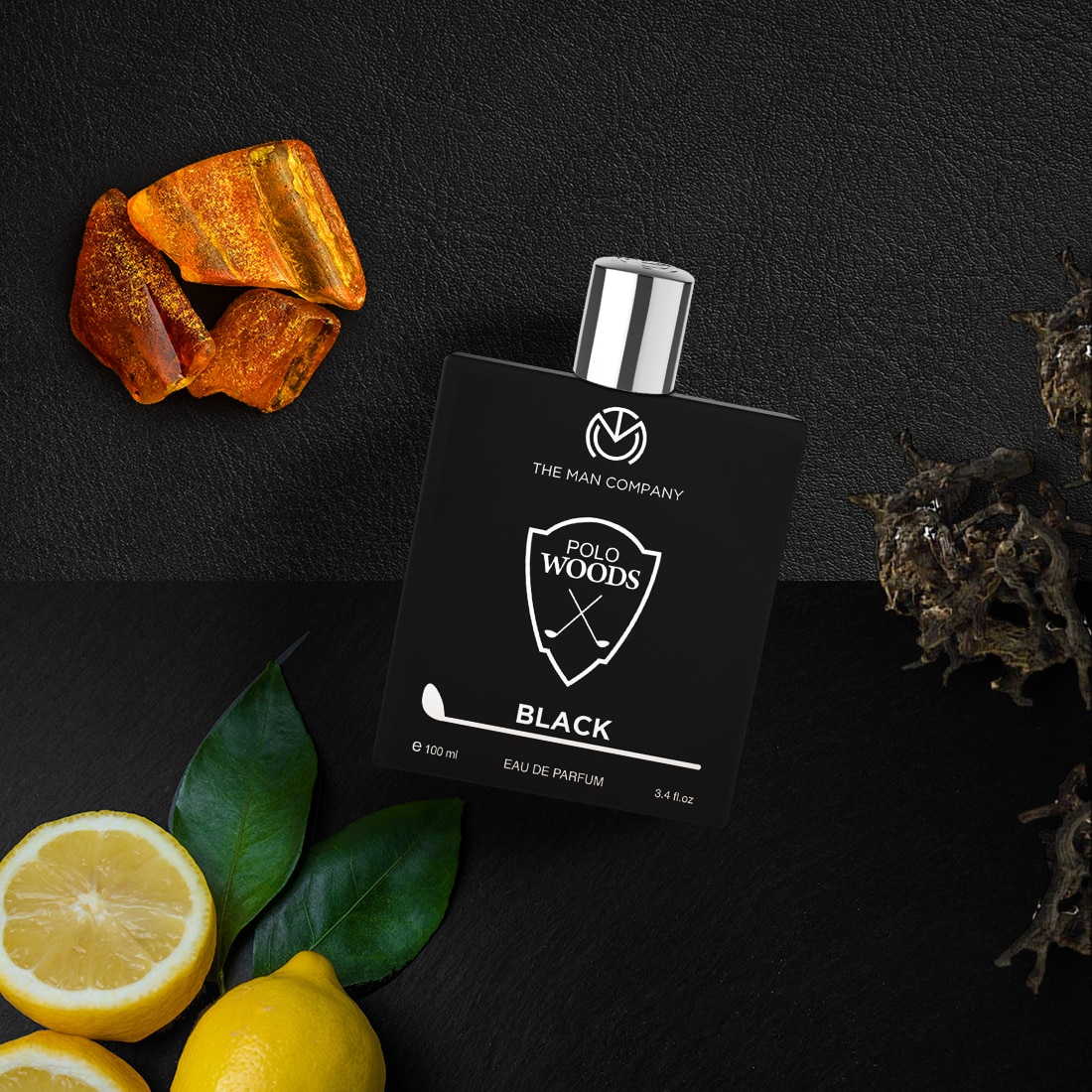 The Man Company Polo Woods Black EDP 100ml (Buy 1 Get 1) - Image 2