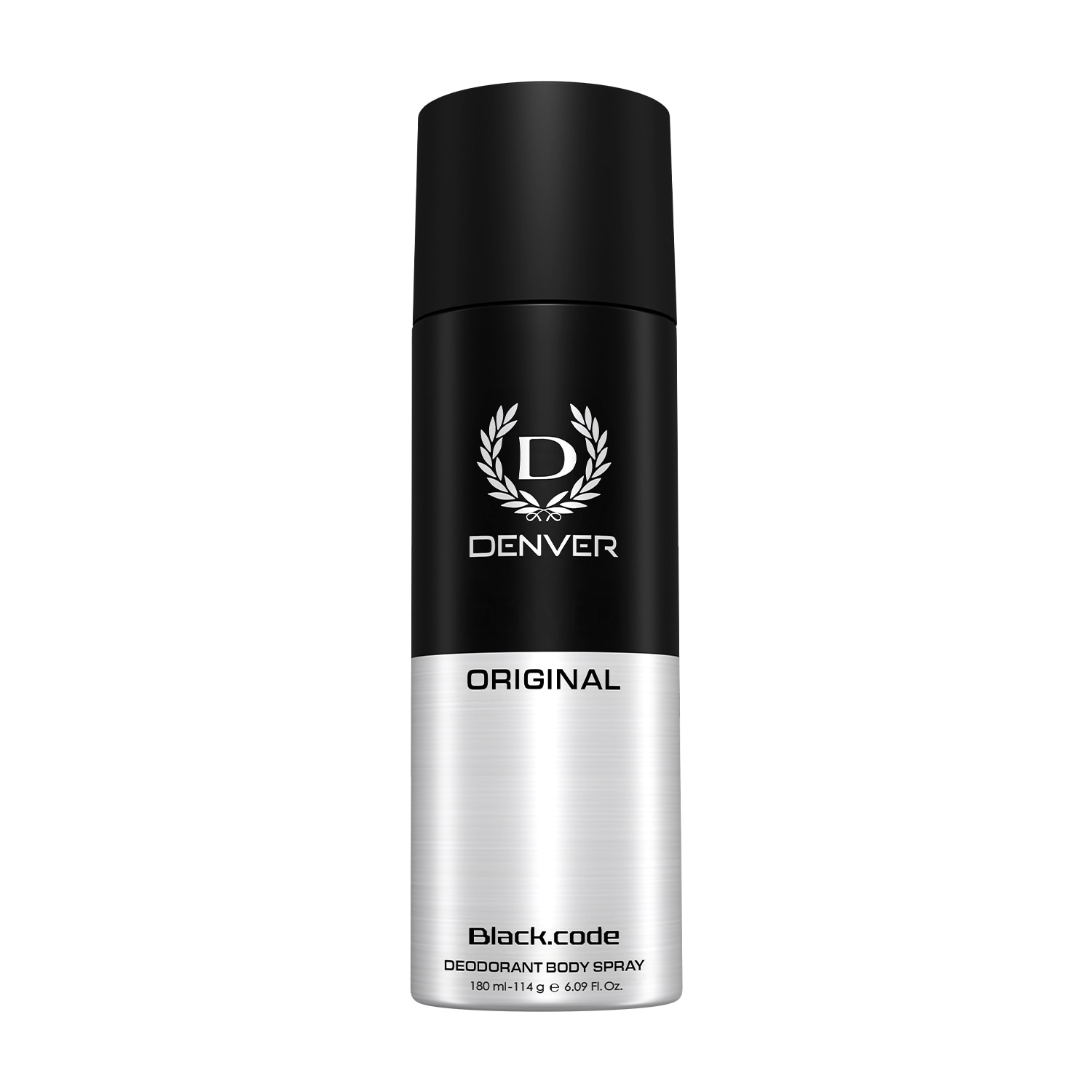 DENVER Black Code Deodorant for Men 180ml