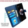 Altamont Mi Redmi Note 5 Pro Flip Case | Vintage Leather Finish | Inside TPU with Card Pockets | Wallet Stand | Magnetic Closing | Flip Cover for Mi Redmi Note 5 Pro (Blue)