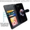 Altamont Mi Redmi Note 5 Pro Flip Case | Vintage Leather Finish | Inside TPU with Card Pockets | Wallet Stand | Magnetic Closing | Flip Cover for Mi Redmi Note 5 Pro (Black)