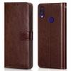 Altamont Flip Cover Leather Finish | Inside TPU with Card Pockets | Wallet Stand and Shock Proof | Complete Protection Flip Case for Redmi Note 7 Pro/Note 7 / Note 7s (Coffee)