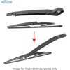 Potauto Rear Wiper Blade With Arm Compatible For SKODA FABIA | Natural Rubber, Durable and Noise-Free|Part-A449