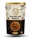 NAMMA NATI FOODS Mutton Style Masala | Authentic South Indian Spice Blend for Vegetarian Curry Recipes | Rich, Aromatic & Flavorful | Premium Quality Masala | 75g