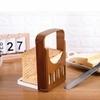 SARVASHVA TRENDS Bread Bake Slicer Cutter, Foldable Compact Bread Slicing Guide,Kitchen Accessories,Bread Machine for Homemade Bread Bagel Loaf Sandwich