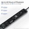 Tunifi Newly Launched Buds Wireless 3 in-Ear Bluetooth Neckband with 13.6 Mm Dynamic Bass Boost Driver, Upto 40 Hours Playback, Fast Charge, AI Enc,45Ms Low Latency, Fashion (Yellow)