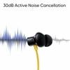 Tunifi Newly Launched Buds Wireless 3 in-Ear Bluetooth Neckband with 13.6 Mm Dynamic Bass Boost Driver, Upto 40 Hours Playback, Fast Charge, AI Enc,45Ms Low Latency, Fashion (Yellow)
