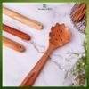 The Indus Valley Brown Neem Wood Cooking Spatula