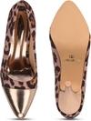 Pelle Albero Peach Casual Pumps For Women
