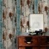 Jaamso Royals Multicolor PVC Wood Peel Stick Wallpaper Decal Roll 200X45 cm( 200 CM X 45 CM )