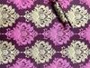 Jaamso Royals Multicolor Vinyl Damask Self Adhesive Wallpaper For Home Decoration 100X45 cm( 100 CM X 45 CM )
