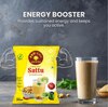 Pro Poshan Sattu 100% Roasted Chana Sattu (500gm x 2Packs) | High in Fiber & Protein | Gluten-Free Sattu Drink Powder