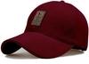 ALMOS Dark Blue, Maroon Cotton Pack of 2 Baseball Cap (Free Size)