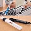Qaswa Plastic Window Cleaning Brush Handheld Window Track Cleaner Tool for Sliding Windows Doors and Corners