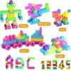 Vastate Satsun Building Blocks (52 pcs Block and 8 Wheels Total  60 Pieces )