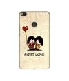 Casotec First Love Design Printed Silicon Soft TPU Back Case Cover for Xiaomi Mi Max 2