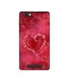 Casotec Heart Design Printed Silicon Soft TPU Back Case Cover for XOLO Era 4G