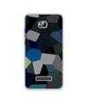 Casotec Mathematical Shape Design Printed Silicon Soft TPU Back Case Cover for Micromax Canvas Spark 3 Q385