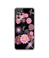 Casotec Pink Flower Design Printed Silicon Soft TPU Back Case Cover for Micromax IN Note 2
