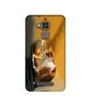 Casotec Cat and Fish Design Printed Silicon Soft TPU Back Case Cover for Asus Zenfone 3 Max ZC520TL