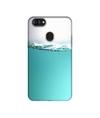 Casotec Half Fill Design Printed Silicon Soft TPU Back Case Cover for Oppo F5