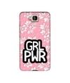 Casotec Girl Power Art Design Printed Silicon Soft TPU Back Case Cover for Huawei Honor Holly 2 Plus