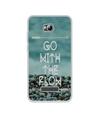 Casotec Arrow Design Printed Silicon Soft TPU Back Case Cover for Micromax Canvas Spark 3 Q385