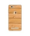 Casotec Wooden Texture Pattern Design Printed Silicon Soft TPU Back Case Cover for Gionee F103 Pro