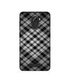 Casotec Black Stripes Pattern Design Printed Silicon Soft TPU Back Case Cover for Gionee A1 Lite