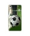 Casotec Football Design Printed Silicon Soft TPU Back Case Cover for Lenovo K3 Note / A7000