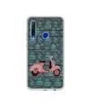 Casotec Scooter Design Printed Silicon Soft TPU Back Case Cover for Honor 20i