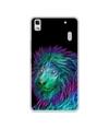 Casotec 3D Lion Design Printed Silicon Soft TPU Back Case Cover for Lenovo K3 Note / A7000