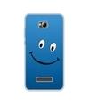 Casotec Happy Design Printed Silicon Soft TPU Back Case Cover for Micromax Canvas Spark 3 Q385